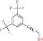 3-[3,5-bis(trifluoromethyl)phenyl]prop-2-yn-1-ol