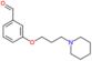 3-[3-(piperidin-1-yl)propoxy]benzaldehyde