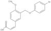 3-[3-[(4-Bromophenoxy)methyl]-4-methoxyphenyl]-2-propenoic acid