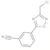 Benzonitrile, 3-[3-(chloromethyl)-1,2,4-oxadiazol-5-yl]-