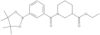 Ethyl 1-[3-(4,4,5,5-tetramethyl-1,3,2-dioxaborolan-2-yl)benzoyl]-3-piperidinecarboxylate