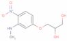 3-[3-(methylamino)-4-nitrophenoxy]propane-1,2-diol