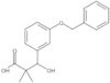 β-Hydroxy-α,α-dimethyl-3-(phenylmethoxy)benzenepropanoic acid