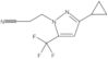 3-Cyclopropyl-5-(trifluoromethyl)-1H-pyrazole-1-propanenitrile