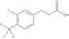 3-Fluoro-4-(trifluoromethyl)benzenepropanoic acid