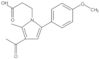 3-Acetyl-5-(4-methoxyphenyl)-2-methyl-1H-pyrrole-1-propanoic acid