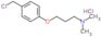 3-[4-(chloromethyl)phenoxy]-N,N-dimethyl-propan-1-amine hydrochloride