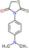 3-[4-(dimethylamino)phenyl]-2-thioxo-1,3-thiazolidin-4-one