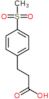 3-[4-(methylsulfonyl)phenyl]propanoic acid