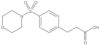 4-(4-Morpholinylsulfonyl)benzenepropanoic acid