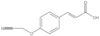 3-[4-(Cyanomethoxy)phenyl]-2-propenoic acid