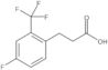 4-Fluoro-2-(trifluoromethyl)benzenepropanoic acid