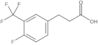 4-Fluoro-3-(trifluoromethyl)benzenepropanoic acid