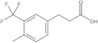 4-Methyl-3-(trifluoromethyl)benzenepropanoic acid