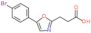 3-[5-(4-bromophenyl)-1,3-oxazol-2-yl]propanoic acid