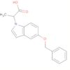 1H-Indole-1-propanoic acid, 5-(phenylmethoxy)-