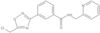 3-[5-(Chloromethyl)-1,2,4-oxadiazol-3-yl]-N-(2-pyridinylmethyl)benzamide