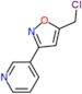 3-[5-(chloromethyl)isoxazol-3-yl]pyridine