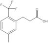 5-Methyl-2-(trifluoromethyl)benzenepropanoic acid