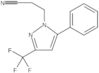 5-Phenyl-3-(trifluoromethyl)-1H-pyrazole-1-propanenitrile