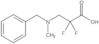 2,2-Difluoro-3-[methyl(phenylmethyl)amino]propanoic acid