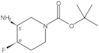 1,1-Dimethylethyl (3S,4R)-3-amino-4-fluoro-1-piperidinecarboxylate