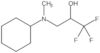 3-(Cyclohexylmethylamino)-1,1,1-trifluoro-2-propanol