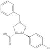 (3S,4R)-4-(4-Chlorophenyl)-1-(phenylmethyl)-3-pyrrolidinecarboxylic acid