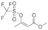 3-trifluorometansolfonilossi-but-2-enoato di metile