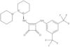 3-[[3,5-Bis(trifluoromethyl)phenyl]amino]-4-[[(1R,2R)-2-(1-piperidinyl)cyclohexyl]amino]-3-cyclobutene-1,2-dione