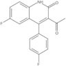 3-Acetyl-6-fluoro-4-(4-fluorophenyl)-2(1H)-quinolinone