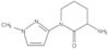 3-Amino-1-(1-methyl-1H-pyrazol-3-yl)-2-piperidinone