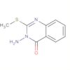 4(3H)-Quinazolinone, 3-amino-2-(methylthio)-