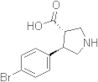 4-(4-Bromophenyl)-3-pyrrolidinecarboxylic acid