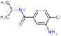 3-amino-4-chloro-N-(propan-2-yl)benzamide