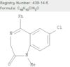 2H-1,4-Benzodiazepin-2-one, 7-chloro-1,3-dihydro-1-methyl-5-phenyl-