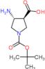 (3S,4R)-4-amino-1-tert-butoxycarbonyl-pyrrolidine-3-carboxylic acid