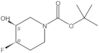 1,1-Dimethylethyl (3S,4R)-4-fluoro-3-hydroxy-1-piperidinecarboxylate