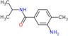 3-amino-4-methyl-N-(propan-2-yl)benzamide