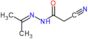 2-cyano-N'-(propan-2-ylidene)acetohydrazide