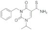 3-benzil-1-isopropil-2,4-diosso-1,2,3,4-tetraidropirimidina-5-carbotiomide