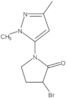 3-Bromo-1-(1,3-dimethyl-1H-pyrazol-5-yl)-2-pyrrolidinone