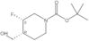 1-Piperidinecarboxylic acid, 3-fluoro-4-(hydroxymethyl)-, 1,1-dimethylethyl ester, (3S,4R)-