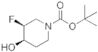 (3S,4R)-tert-Butyl 3-fluoro-4-hydroxypiperidine-1-carboxylate