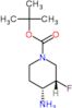 tert-butyl (3S,4R)-4-amino-3-fluoropiperidine-1-carboxylate