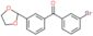 Methanone, (3-bromophenyl)[3-(1,3-dioxolan-2-yl)phenyl]-