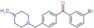 (3-bromophenyl)-[4-[(4-methylpiperazin-1-yl)methyl]phenyl]methanone
