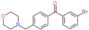 (3-bromophenyl)-[4-(morpholinomethyl)phenyl]methanone