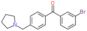 (3-bromophenyl)-[4-(pyrrolidin-1-ylmethyl)phenyl]methanone