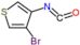 3-bromo-4-isocyanato-thiophene